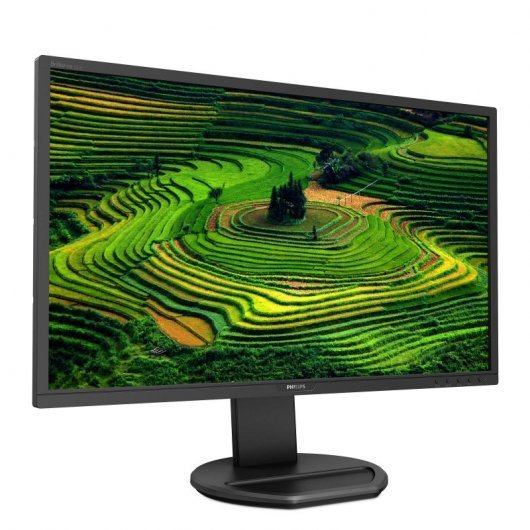 Philips 221B8LJEB Monitor Profesional 21.5" Full HD, SmartImage, LowBlue, Flicker-Free, SmartErgoBase Ajustable en Altura, HDMI, DisplayPort, Negro